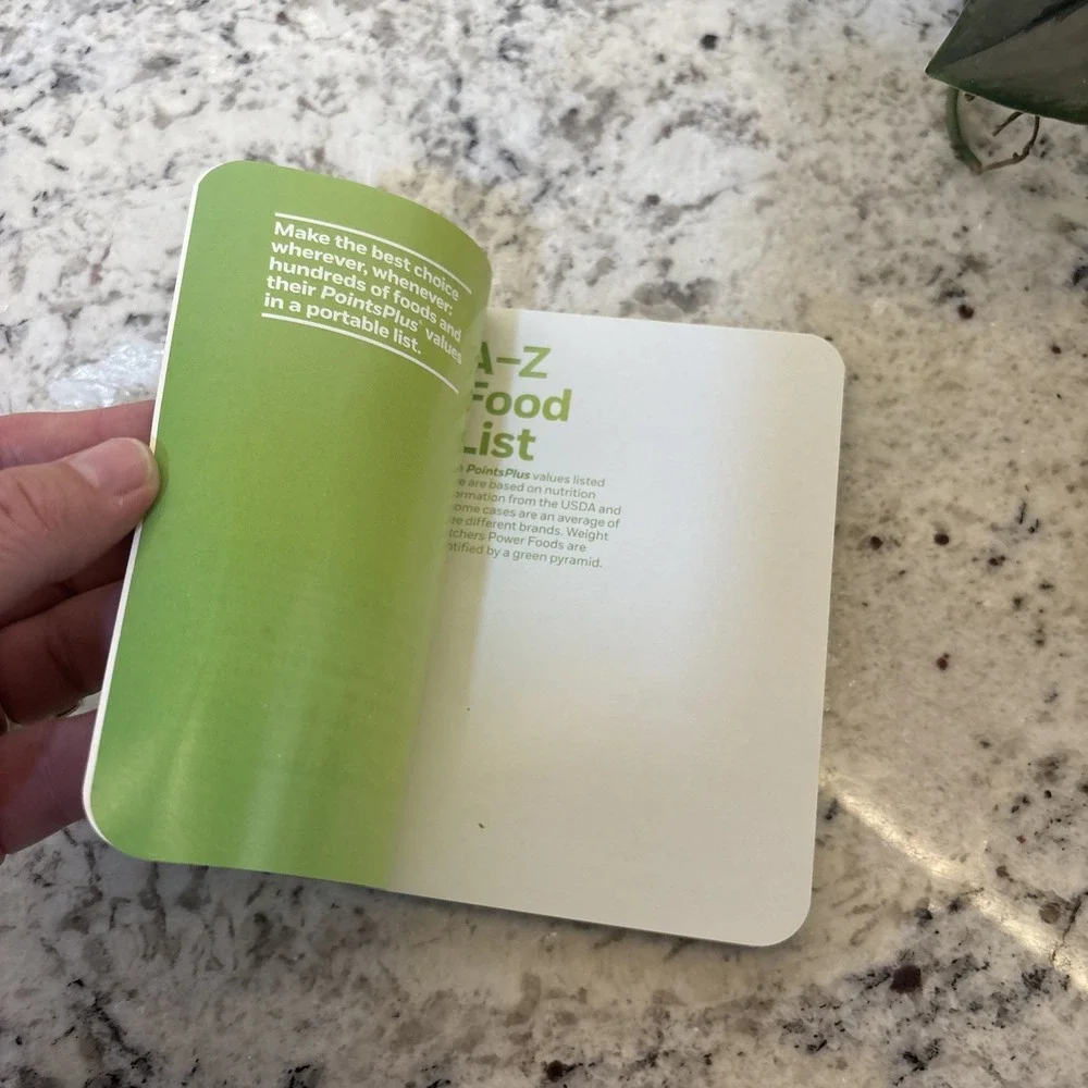 Weight Watchers 360 POCKET GUIDE Points Plus Foods and Guides Small‎ Book